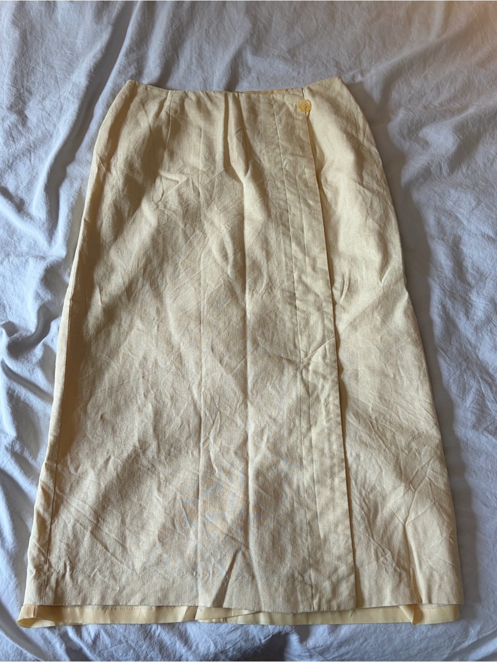 Tribeca Studios Linen Blend Skirt